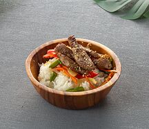 Тяхан с курицей