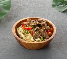 Удон с курицей