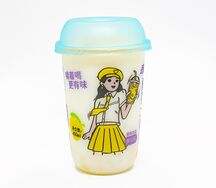 Соевый напиток со вкусом персика Wu Ai Wu Jia
