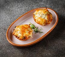 Жульен с курицей и грибами