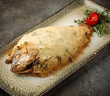 Дорадо в соляном коконе