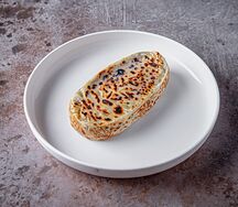 Кок-самса с зеленью и сыром