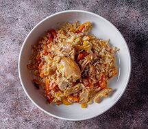 Плов с курицей