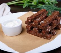 Гренки чесночные