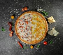 Пицца из половинoк