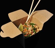 Wok с морепродуктами