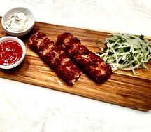 Люля-кебаб из куриного фарша 