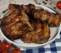 Шашлык из свиных ребрышек