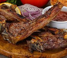 Шашлык из бараньей корейки