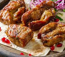 Шашлык из свиной шейки