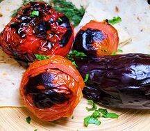 Овощи на мангале