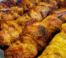 Шашлык из бараньей мякоти