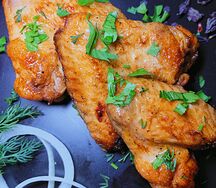 Шашлык из куриных крылышек