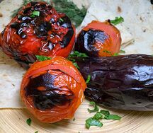 Овощи на мангале