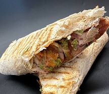Шаурма курица и грибы