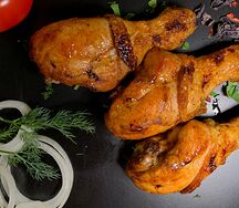 Шашлык из куриной голени