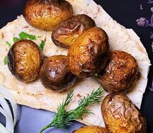 Картофель на углях