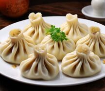 Сет №7 Хинкали с копченым сулугуни