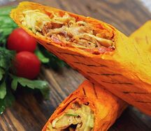 Шаурма с курицей Кинг в сырном лаваше XL