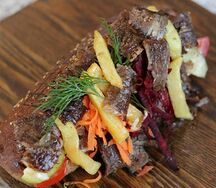 Шеф-донер Темный с телятиной