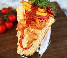 Донер с курицей