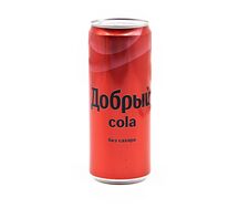 Добрый Кола без сахара 