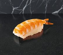 Суши с тигровой креветкой
