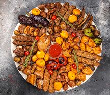 Сет большая компания со свининой