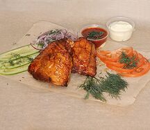 Шашлык из куриного бедра