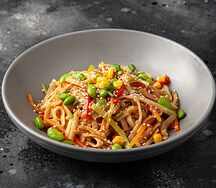 Лапша пшеничная удон с овощами