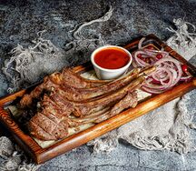 Шашлык из корейки барашка