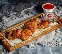 Шашлык из филе куриного бедра