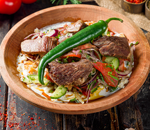 Кутаб с мясом