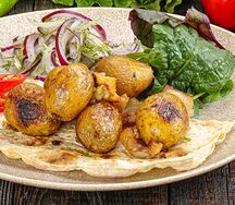 Картофель с курдюком