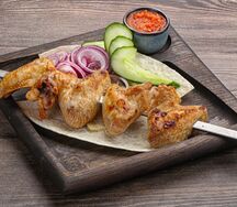 Шашлык из куриных крыльев
