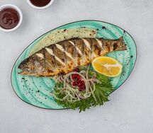 Шашлык из сибаса