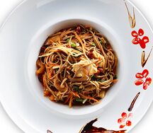 Лапша Яки Соба с курицей