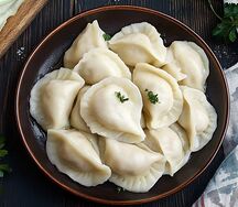 Вареники с капустой