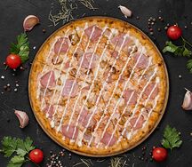 Пицца Бекон-ветчина
