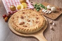 Пирог с картофелем и грибами