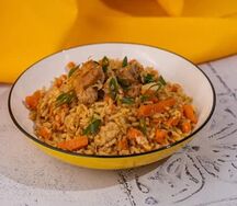 Плов с курицей 