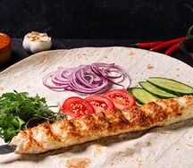 Люля из курицы в лаваше