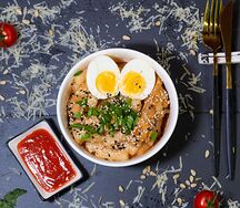 Токпокки с острой курицей