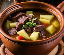 Шурпа с бараниной
