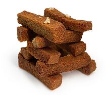 Гренки с чесноком