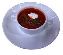 Борщ с мясом