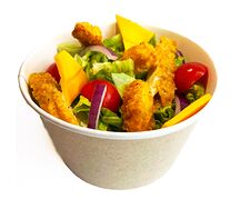Салат с куриными стрипсами