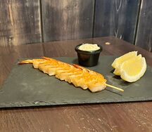 Креветки на гриле