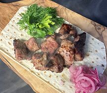 Шашлык из свиной шеи
