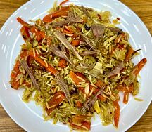 Плов с говядиной